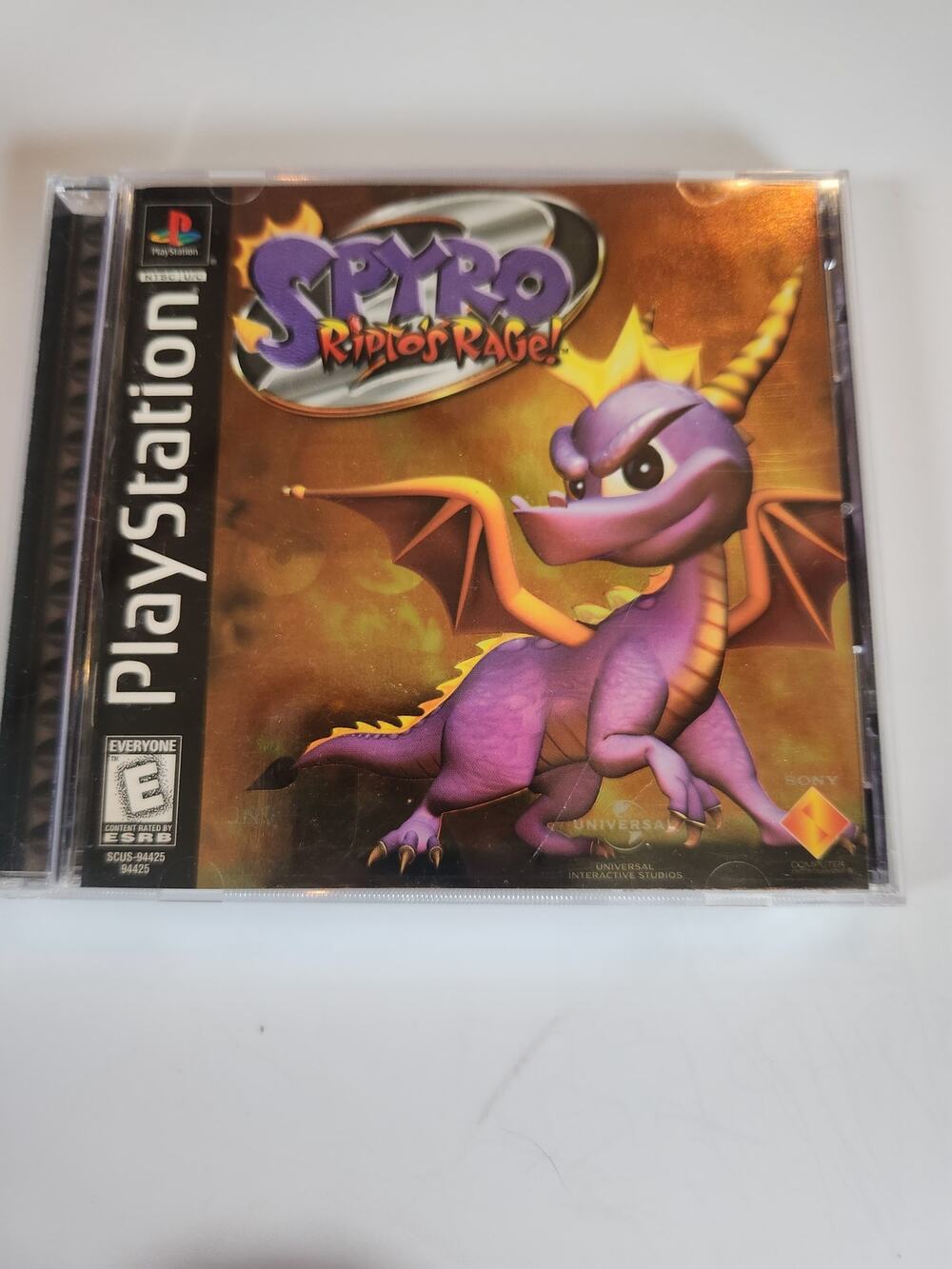 Spyro Riptos Rage PS1 PlayStation Video Game Sony Platformer Rated E Tested
